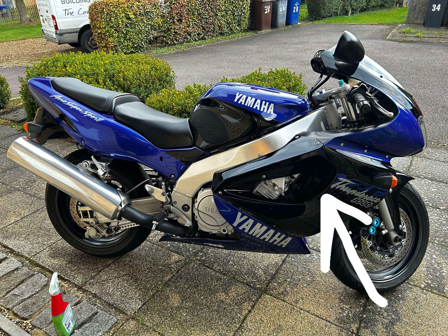 Aero fairing Nose Front Head For YZF1000R Thunderace 1997 1998 1999 2000 2001 2002 2003 2004 2005 2006 2007