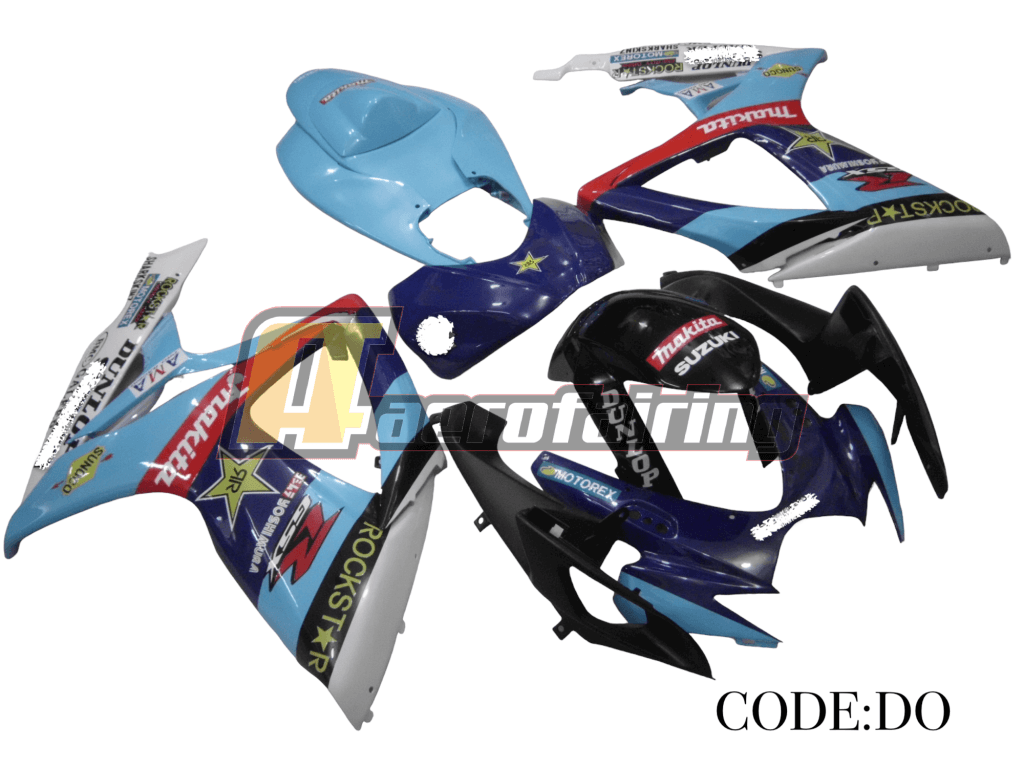 Aero-Fairing Kit For Gsxr600/750 K6 2006 2007 Kka