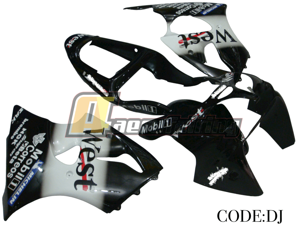 Copy Of Aero-Fairing Kit For Kawasaki Ninja Zx-6R 2000 2001 2002 Kka