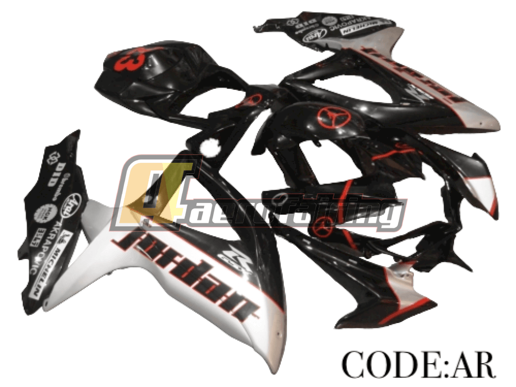 Copy Of Aero-Fairing Kit For Suzuki Gsxr600/750 K8 2008 2009 2010 Pb