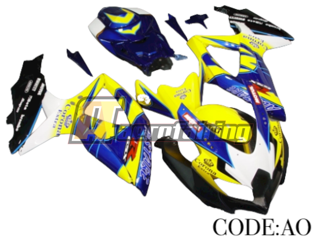 Copy Of Aero-Fairing Kit For Suzuki Gsxr600/750 K8 2008 2009 2010 Pb