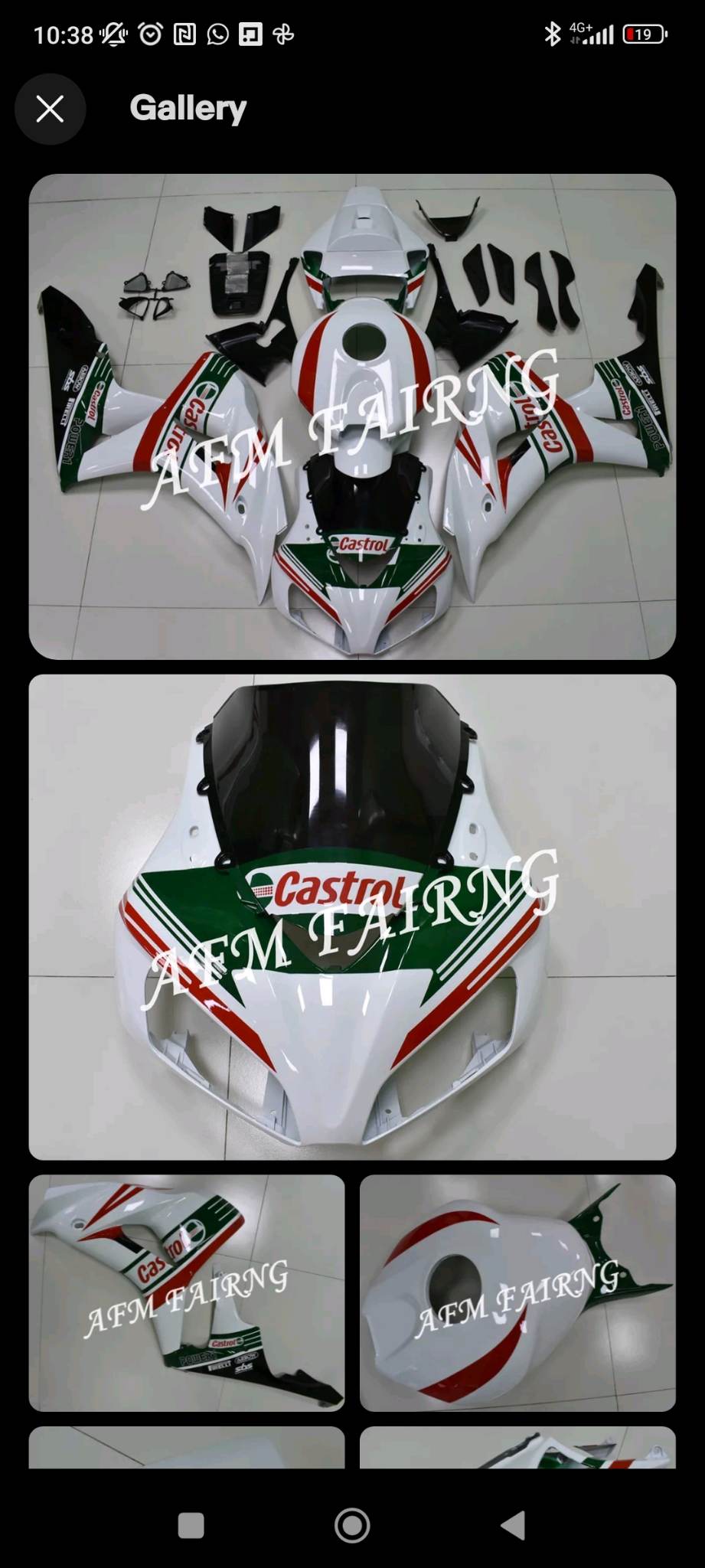 Kit carenatura aerodinamica Per CBR1000RR 2006 2007 Fireblade NB