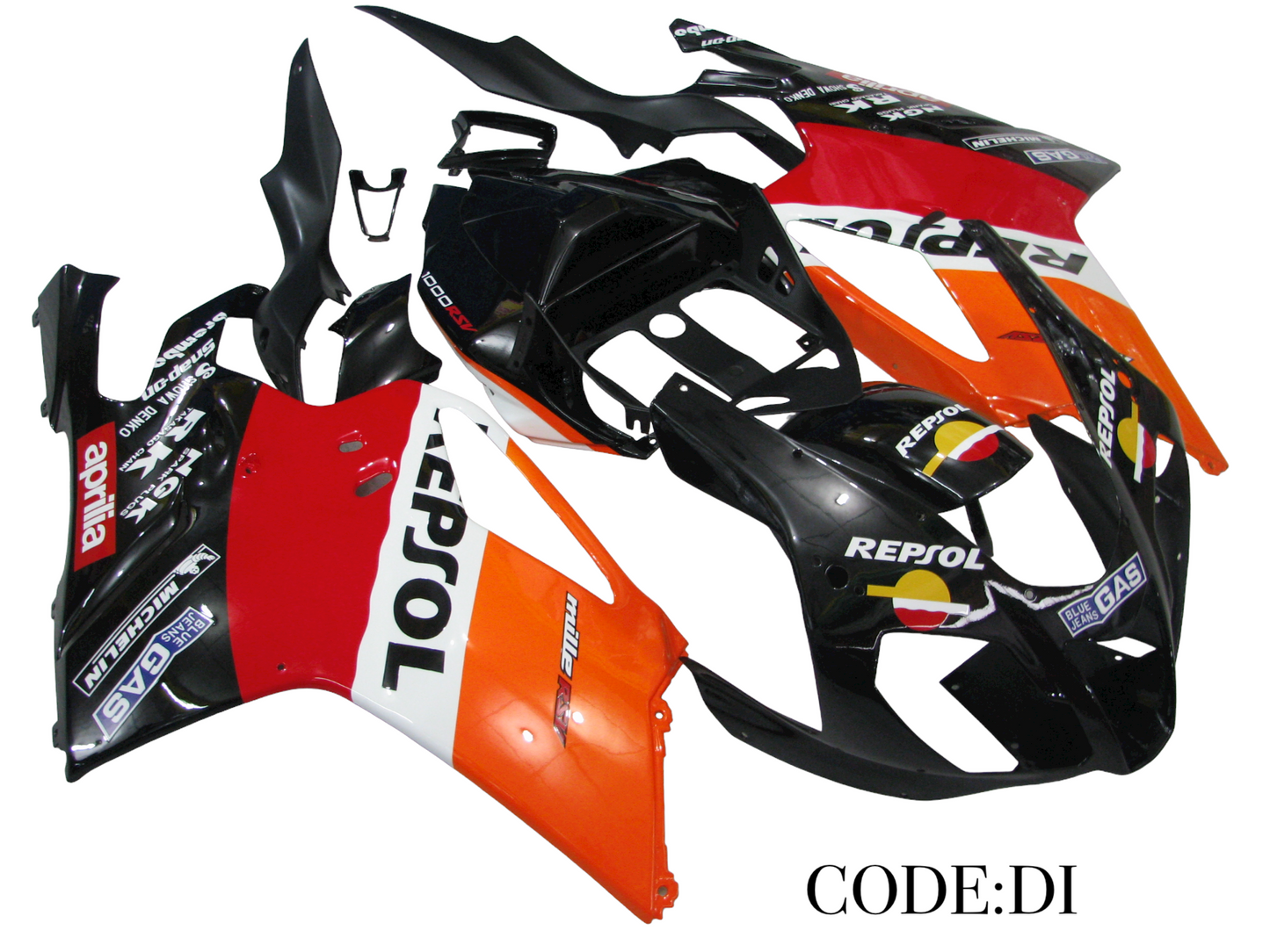 AERO-fairing KIT for RSV1000 2003 2004 2005 2006 NB