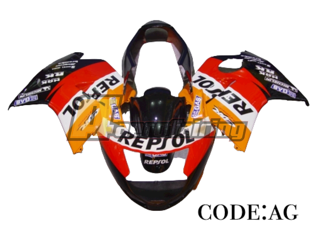 Copy Of Aero Fairing Kit For Honda Cbr1100Xx 1996 97 98 99 2000-2007