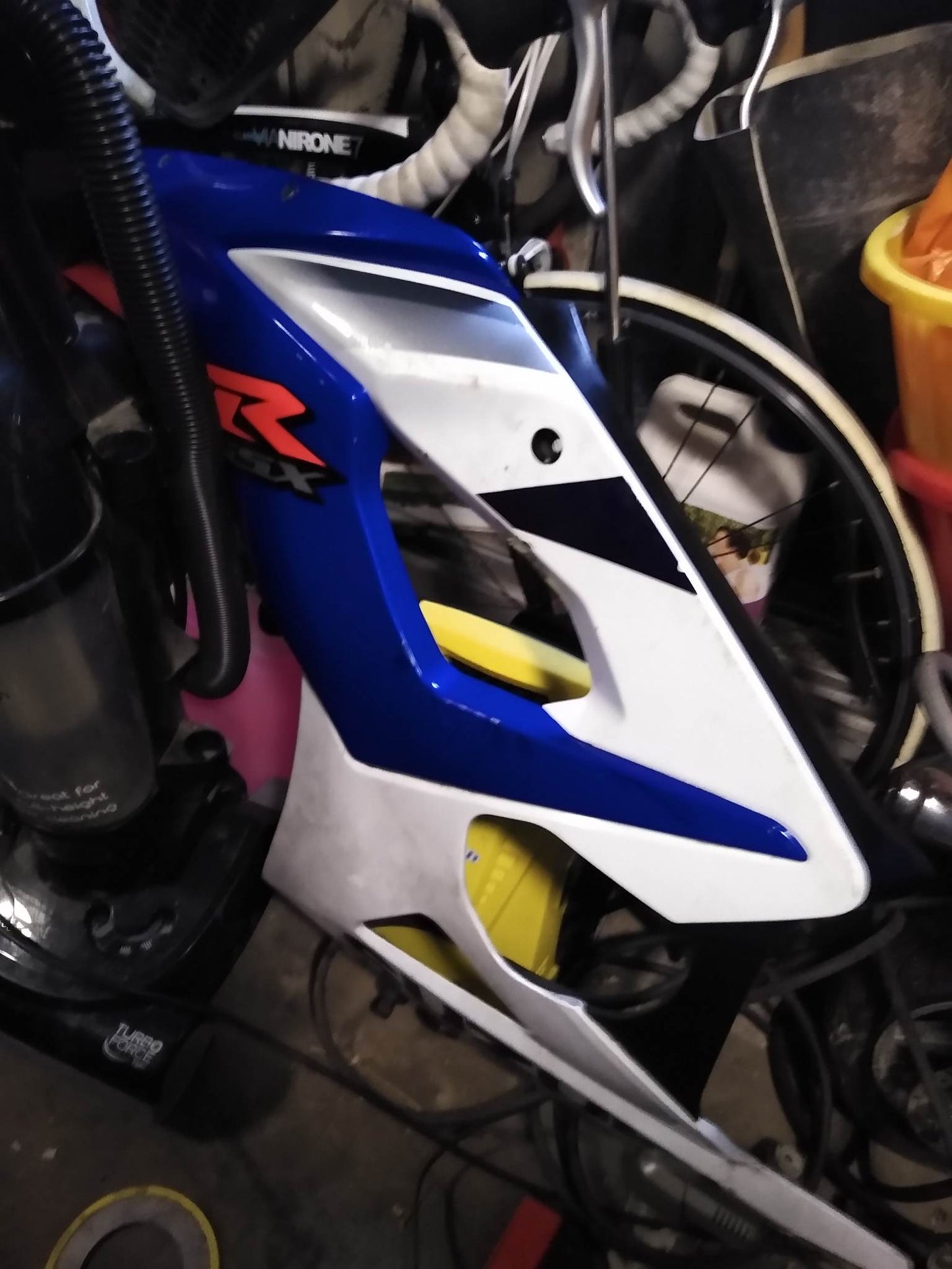 Carenatura aerodinamica Naso Testa anteriore Per Suzuki GSXR1000 K5 2005 2006