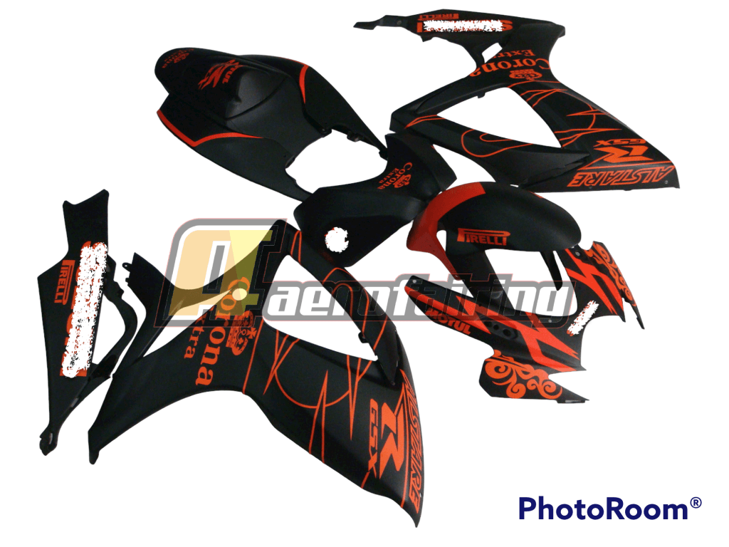 Aero-Fairing Kit For Gsxr600/750 K6 2006 2007 Kka