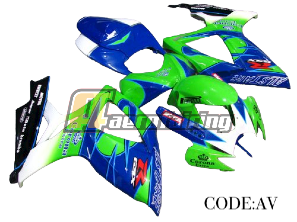 Aero-Fairing Kit For Gsxr600/750 K6 2006 2007 Kka