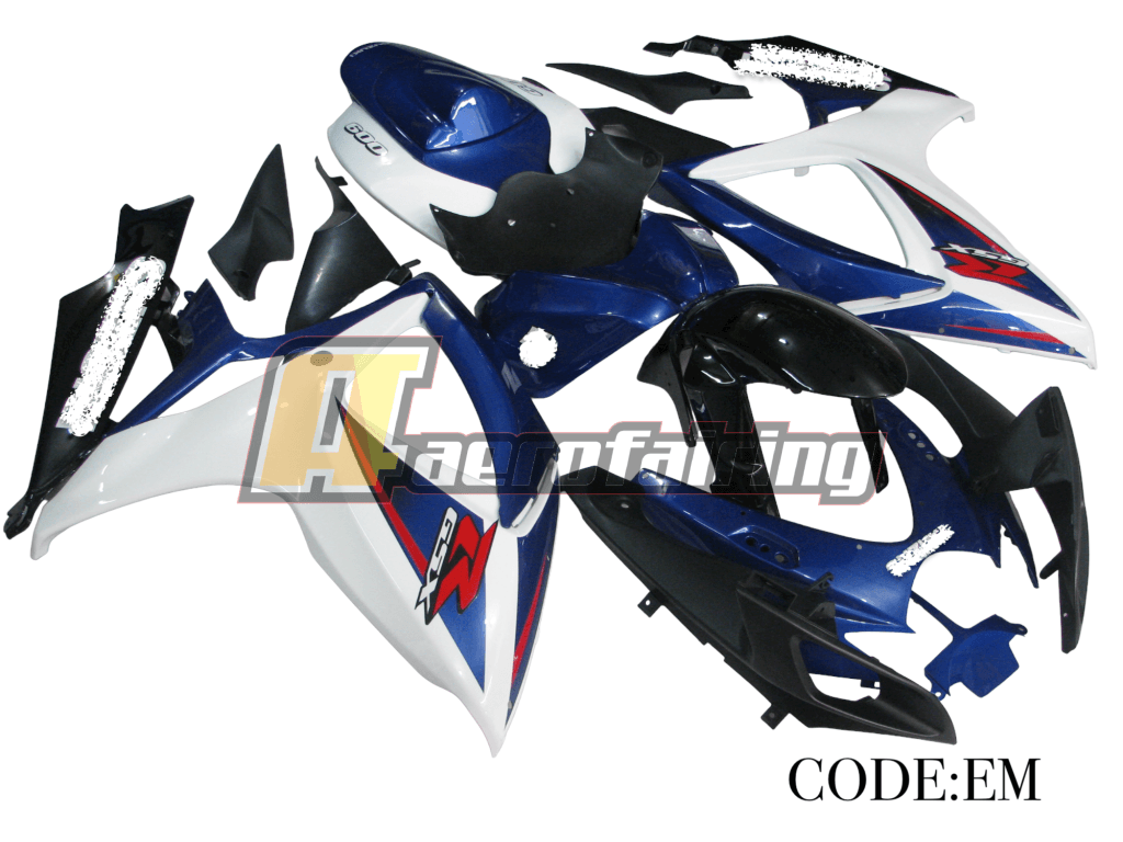 Aero-Fairing Kit For Gsxr600/750 K6 2006 2007 Kka