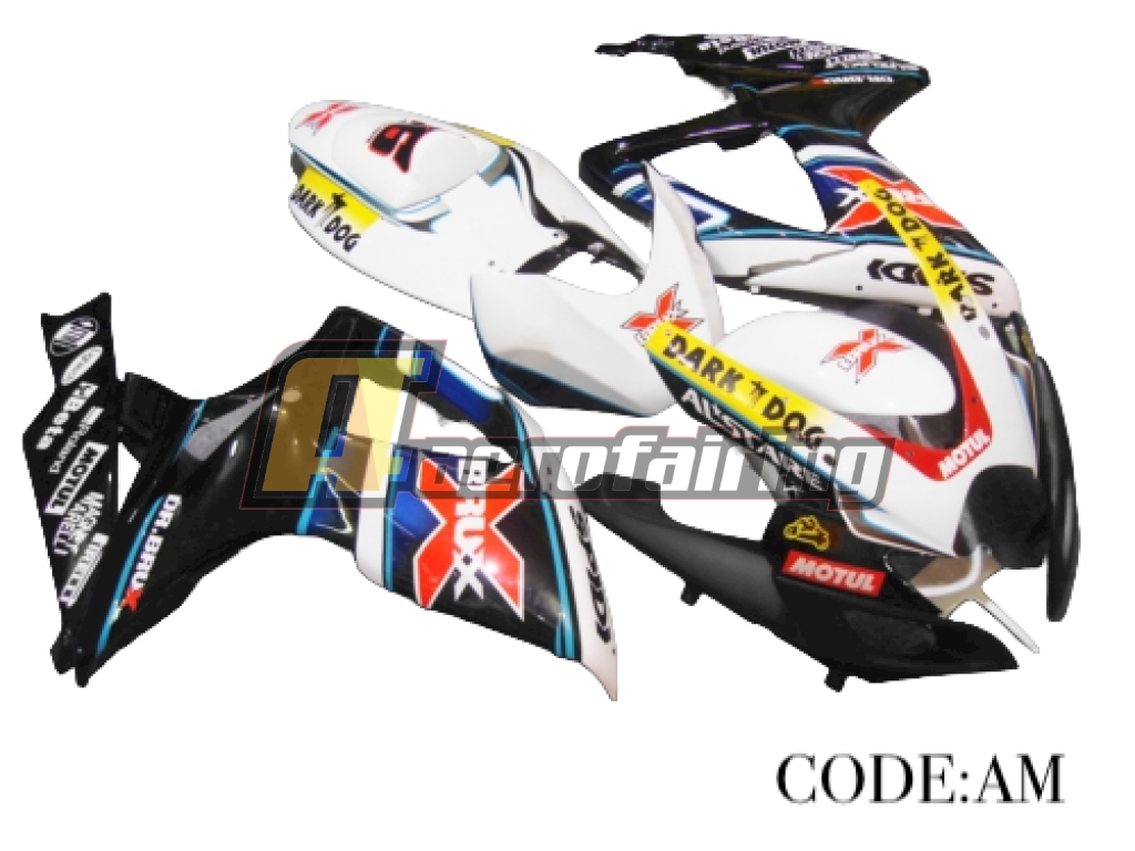 Aero-Fairing Kit For Gsxr600/750 K6 2006 2007 Kka