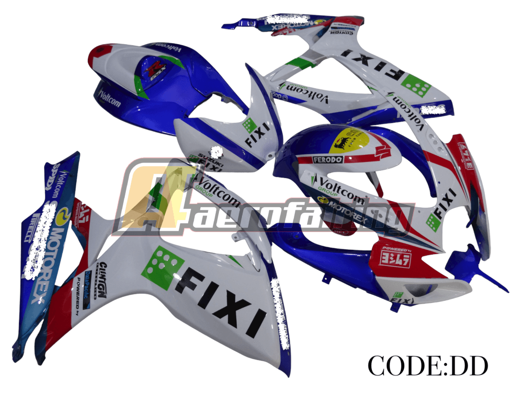 Aero-Fairing Kit For Gsxr600/750 K6 2006 2007 Kka