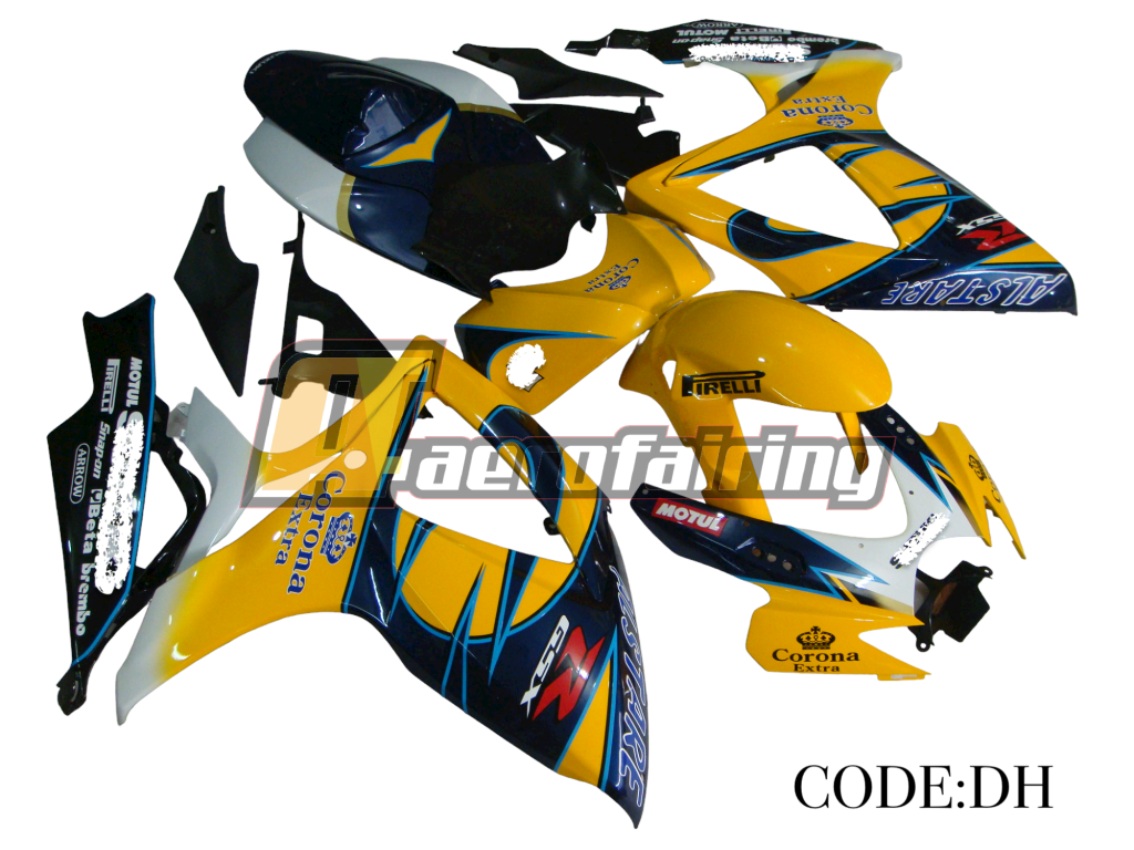 Aero-Fairing Kit For Gsxr600/750 K6 2006 2007 Kka