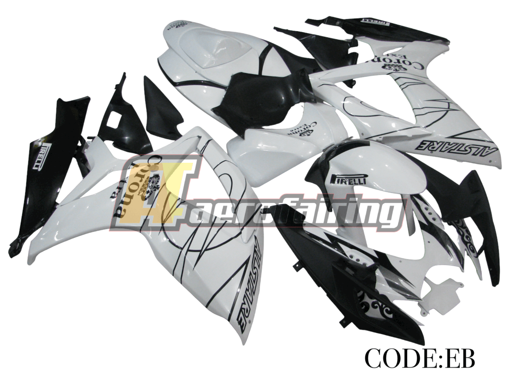 Aero-Fairing Kit For Gsxr600/750 K6 2006 2007 Kka