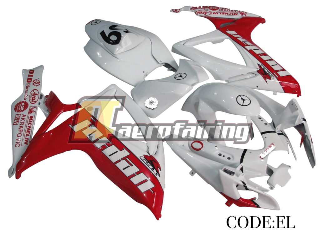 Aero-Fairing Kit For Gsxr600/750 K6 2006 2007 Kka