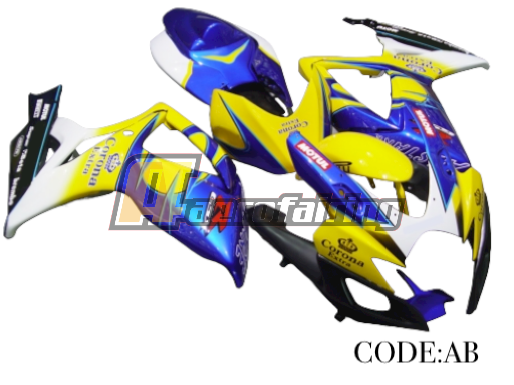 Aero-Fairing Kit For Gsxr600/750 K6 2006 2007 Kka