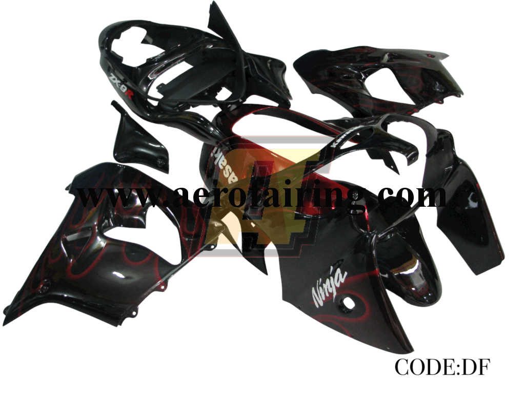 Aero-Fairing Kit For Kawasaki Zx-9R 2000 2001