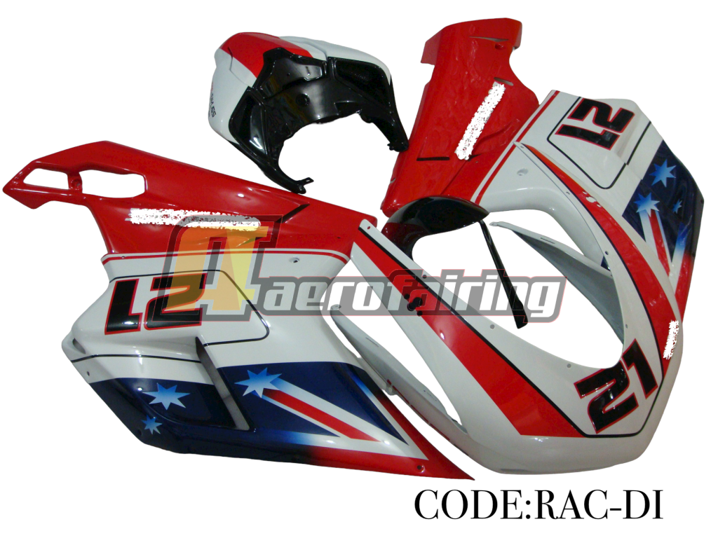 Copy Of Aero-Fairing Kit For Ducati 1098/848/1198 2007 2008 2009 2010 2011