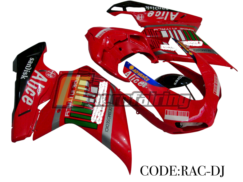 Copy Of Aero-Fairing Kit For Ducati 1098/848/1198 2007 2008 2009 2010 2011