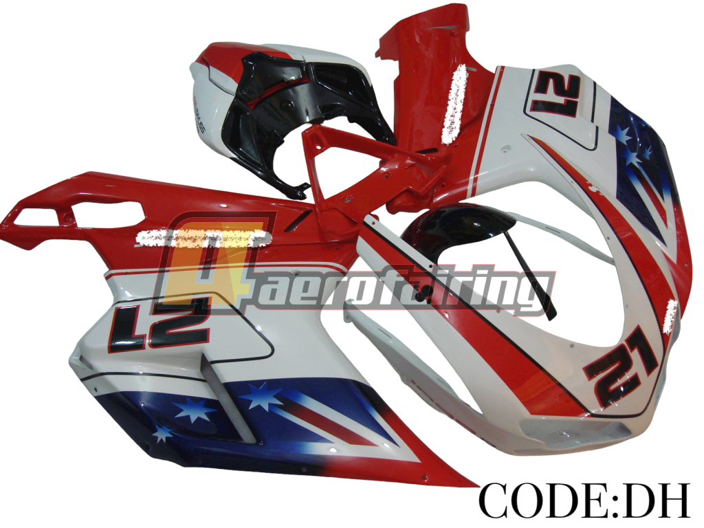 Copy Of Aero-Fairing Kit For Ducati 1098/848/1198 2007 2008 2009 2010 2011