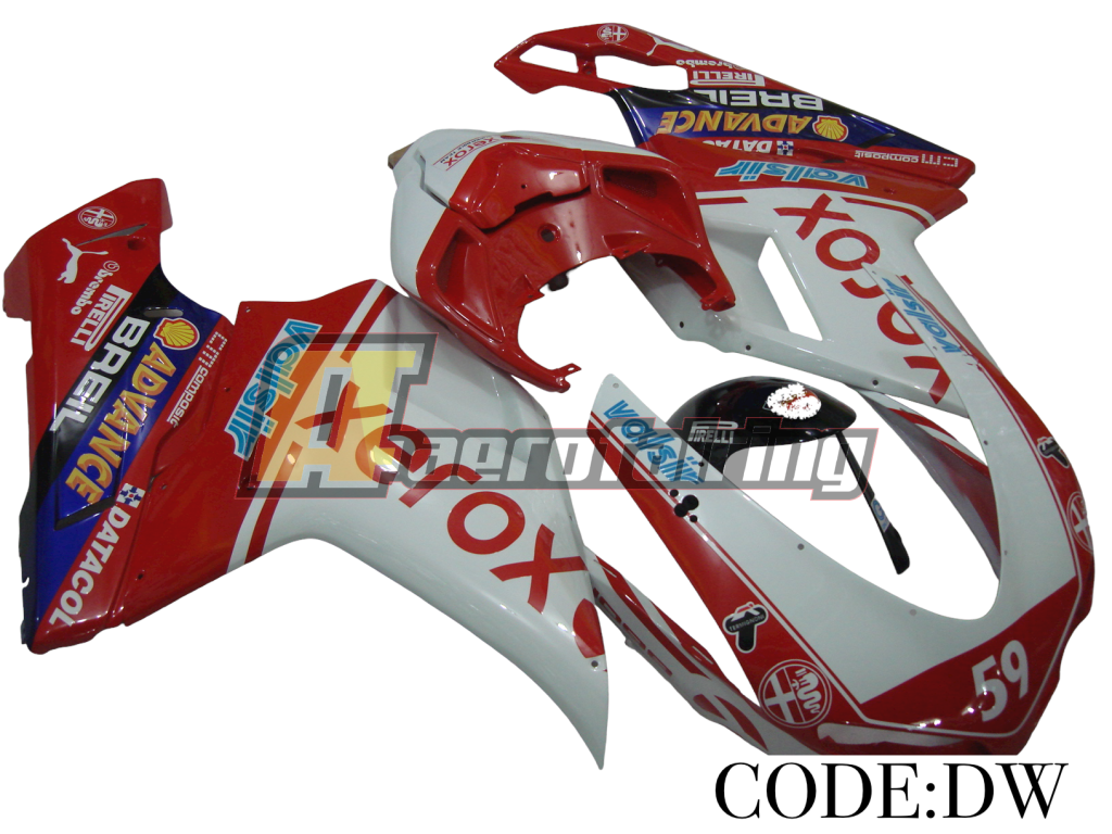 Copy Of Aero-Fairing Kit For Ducati 1098/848/1198 2007 2008 2009 2010 2011