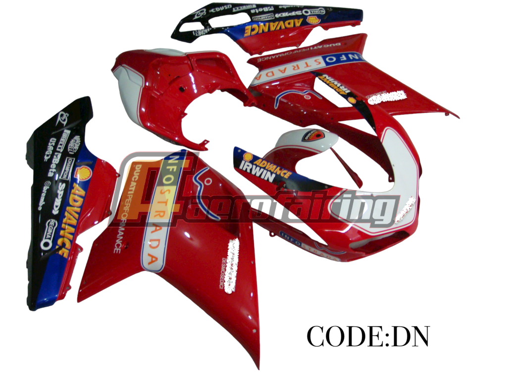 Copy Of Aero-Fairing Kit For Ducati 1098/848/1198 2007 2008 2009 2010 2011