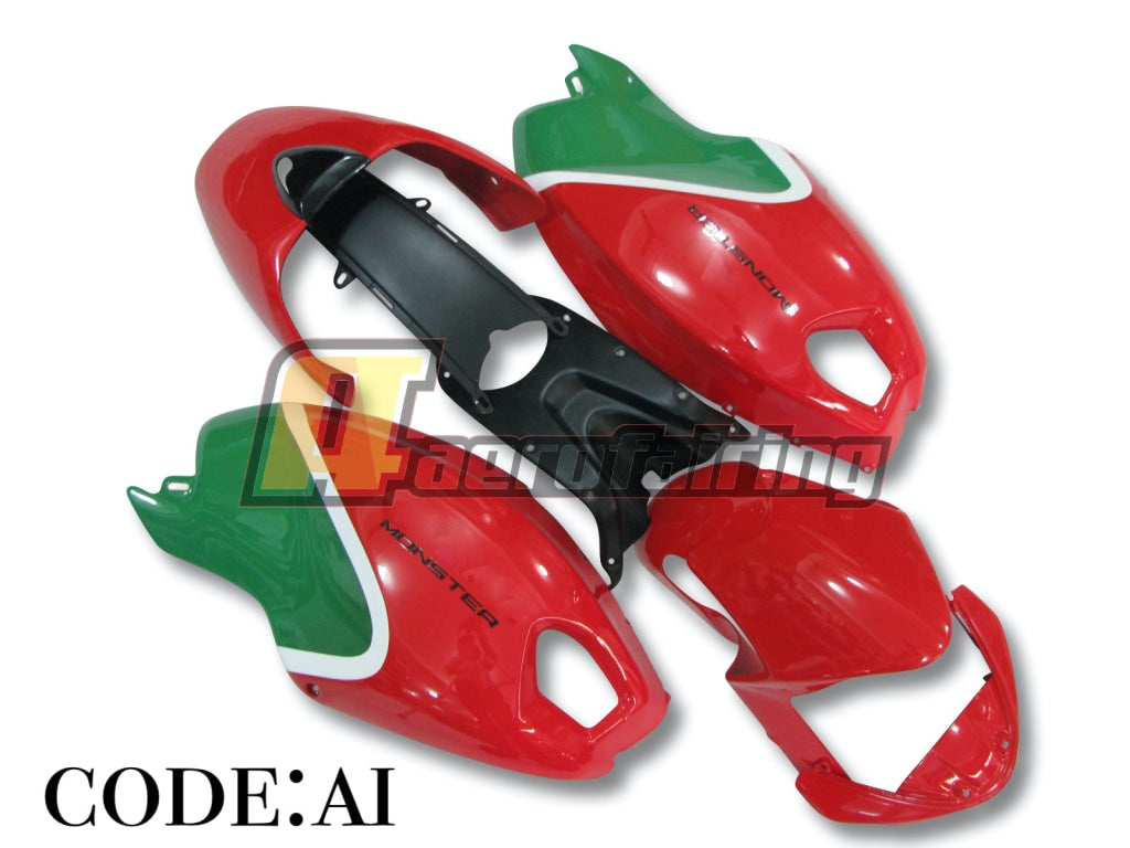 Copy Of Aero-Fairing Kit For Ducati 696/795/796/M1100 2008 2009 2010 2011 2012 2013 2014