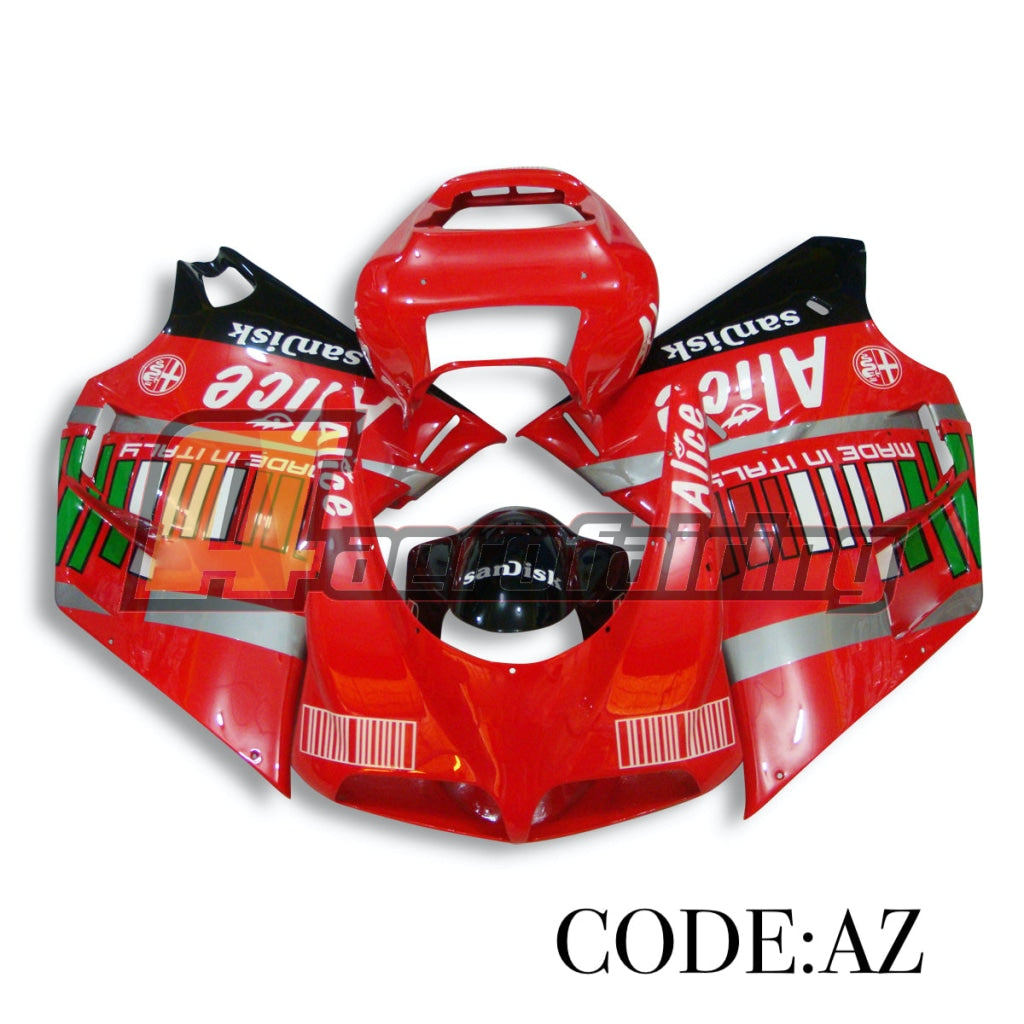 Copy Of Aero-Fairing Kit For Ducati 996 748 1996 1997 1998 1999 2000 2001 2002