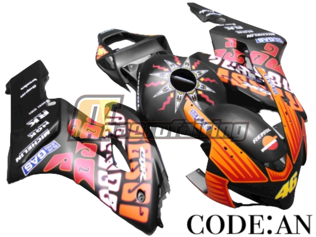 Copy Of Aero-Fairing Kit For Honda Cbr1000Rr 2004 2005 Fireblade Kka