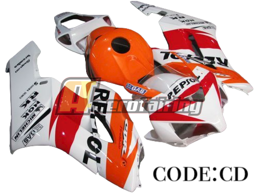 Copy Of Aero-Fairing Kit For Honda Cbr1000Rr 2004 2005 Fireblade Kka