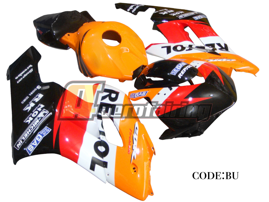 Copy Of Aero-Fairing Kit For Honda Cbr1000Rr 2004 2005 Fireblade Kka