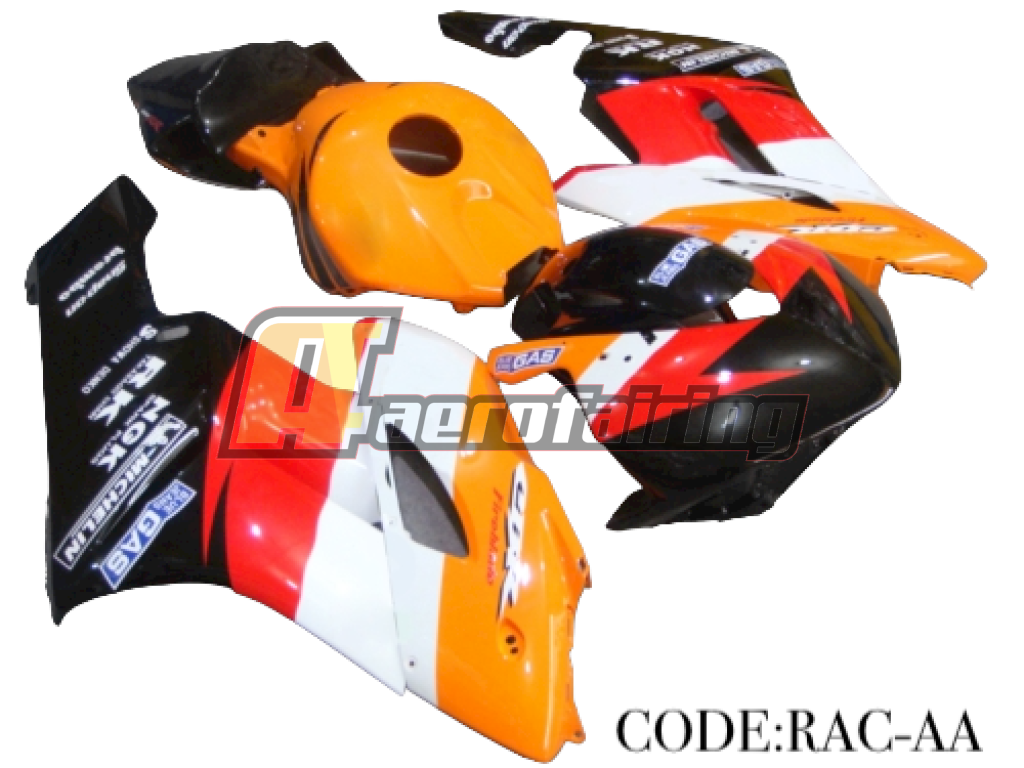 Copy Of Aero-Fairing Kit For Honda Cbr1000Rr 2004 2005 Fireblade Kka