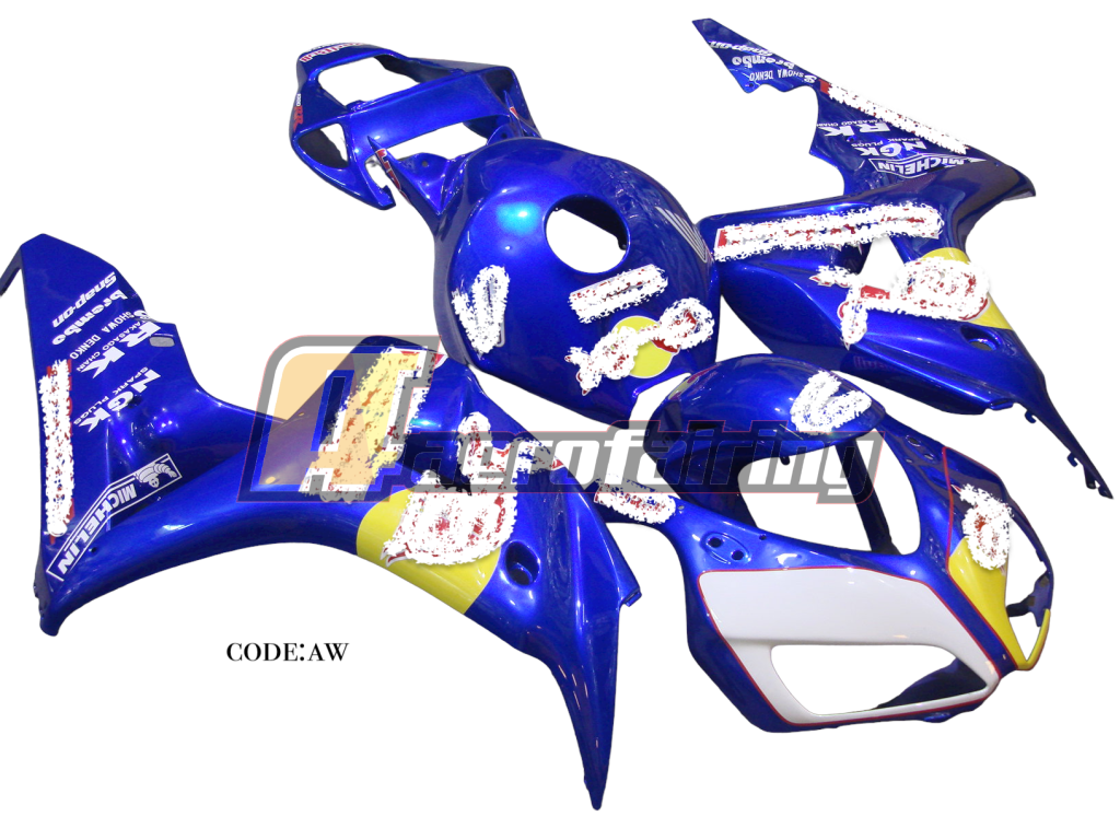 Copy Of Aero-Fairing Kit For Honda Cbr1000Rr 2006 2007 Fireblade Kka