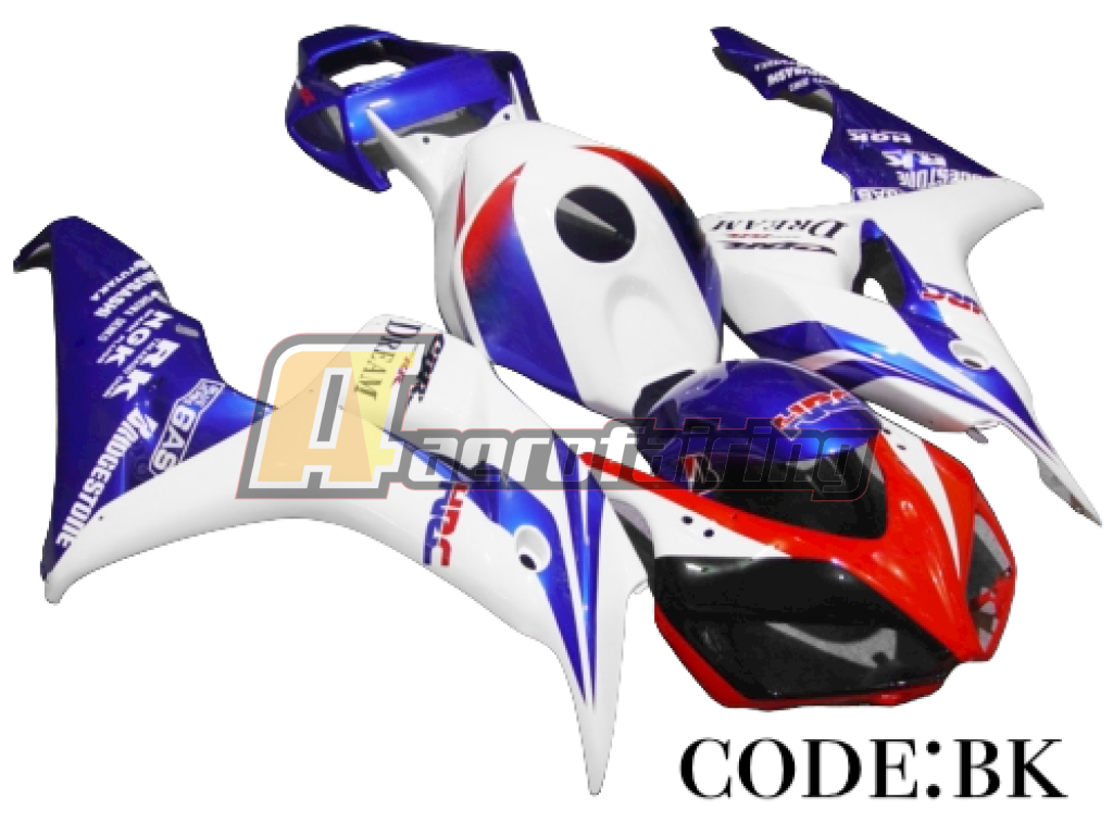 Copy Of Aero-Fairing Kit For Honda Cbr1000Rr 2006 2007 Fireblade Kka