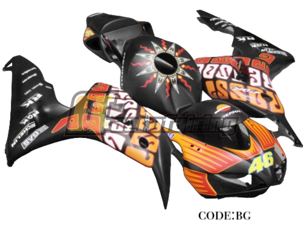 Copy Of Aero-Fairing Kit For Honda Cbr1000Rr 2006 2007 Fireblade Kka