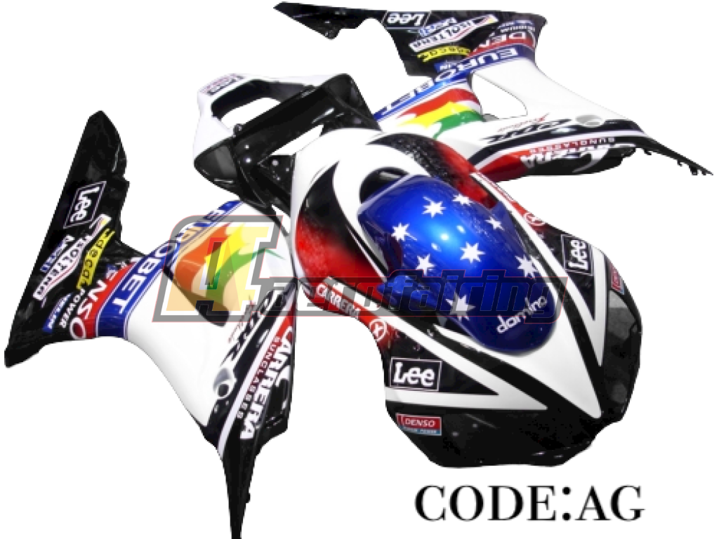 Copy Of Aero-Fairing Kit For Honda Cbr1000Rr 2006 2007 Fireblade Kka