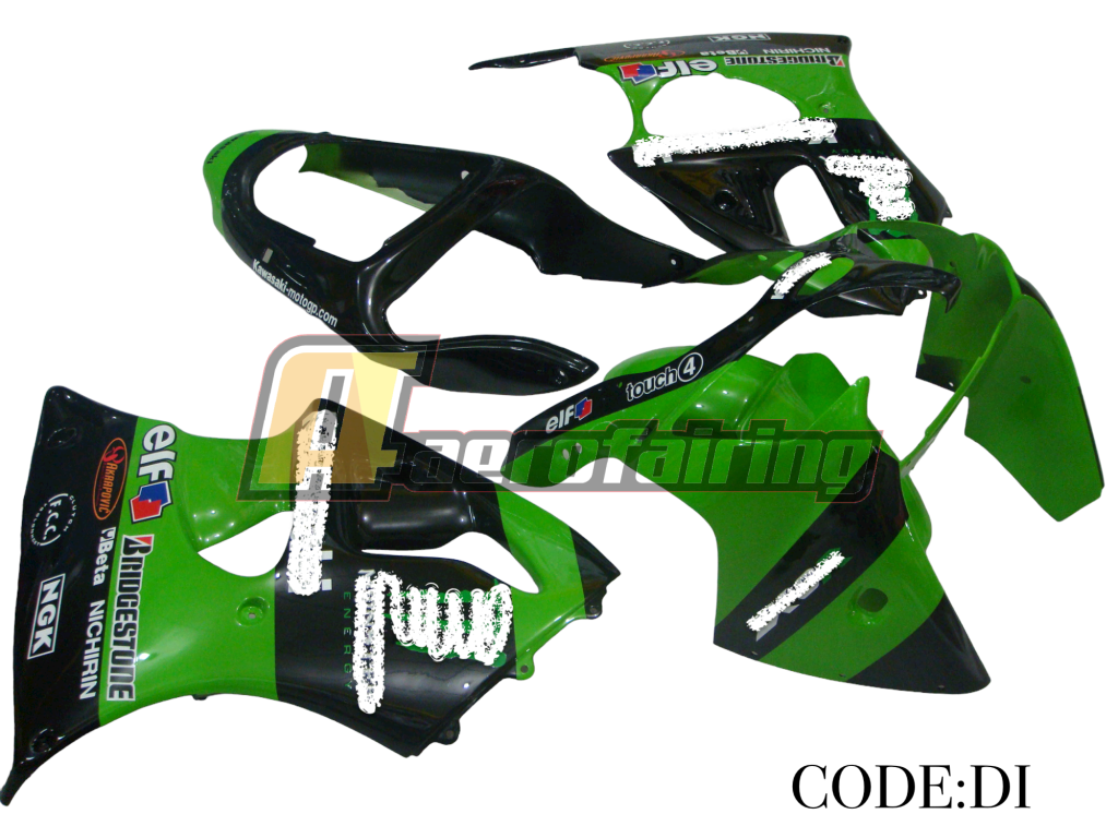 Copy Of Aero-Fairing Kit For Kawasaki Ninja Zx-6R 2000 2001 2002 Kka