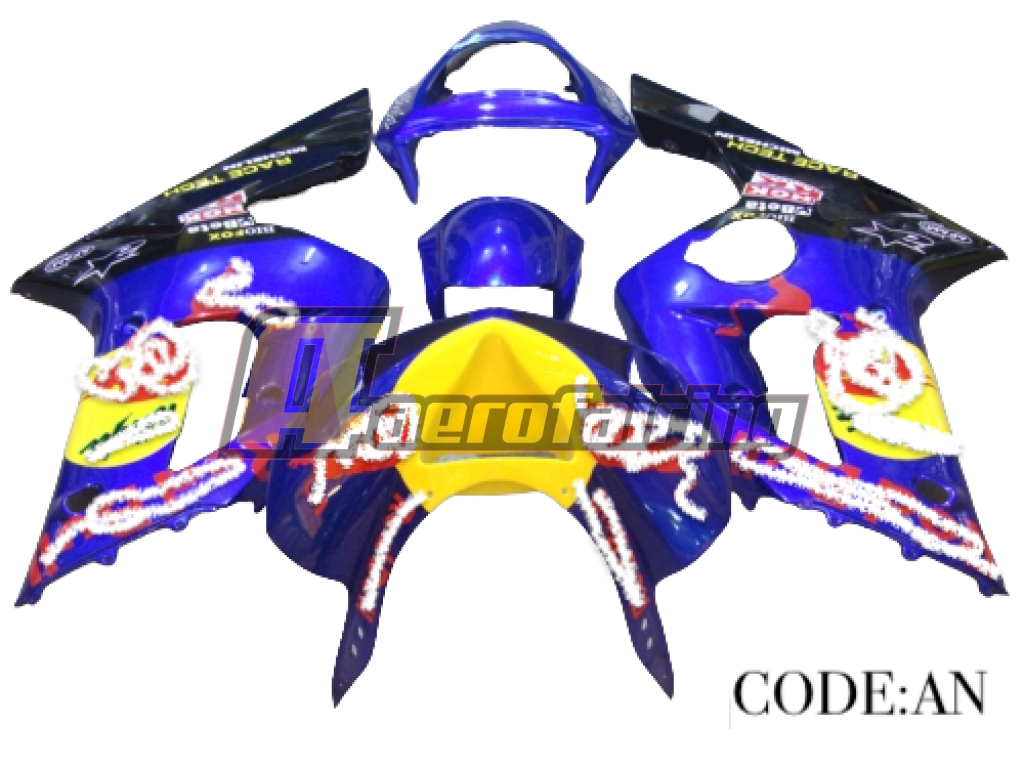 Copy Of Aero-Fairing Kit For Kawasaki Ninja Zx-6R 2003 2004 Kka