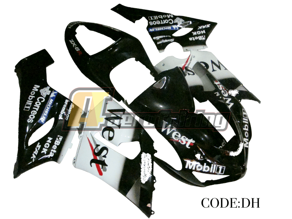 Copy Of Aero-Fairing Kit For Kawasaki Ninja Zx-6R 2005 2006 Kka