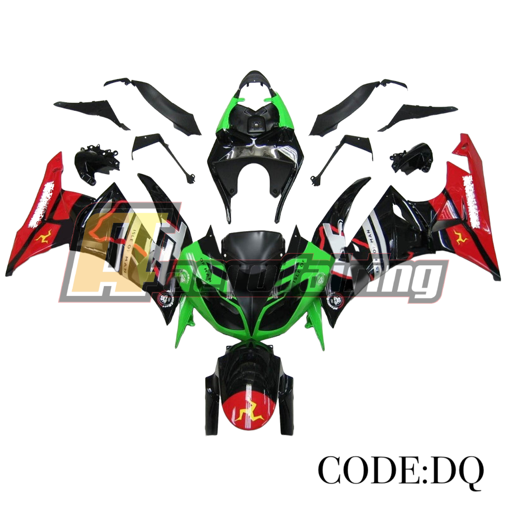 Copy Of Aero-Fairing Kit For Kawasaki Ninja Zx-6R 2009 2010 2011 2012 Kka