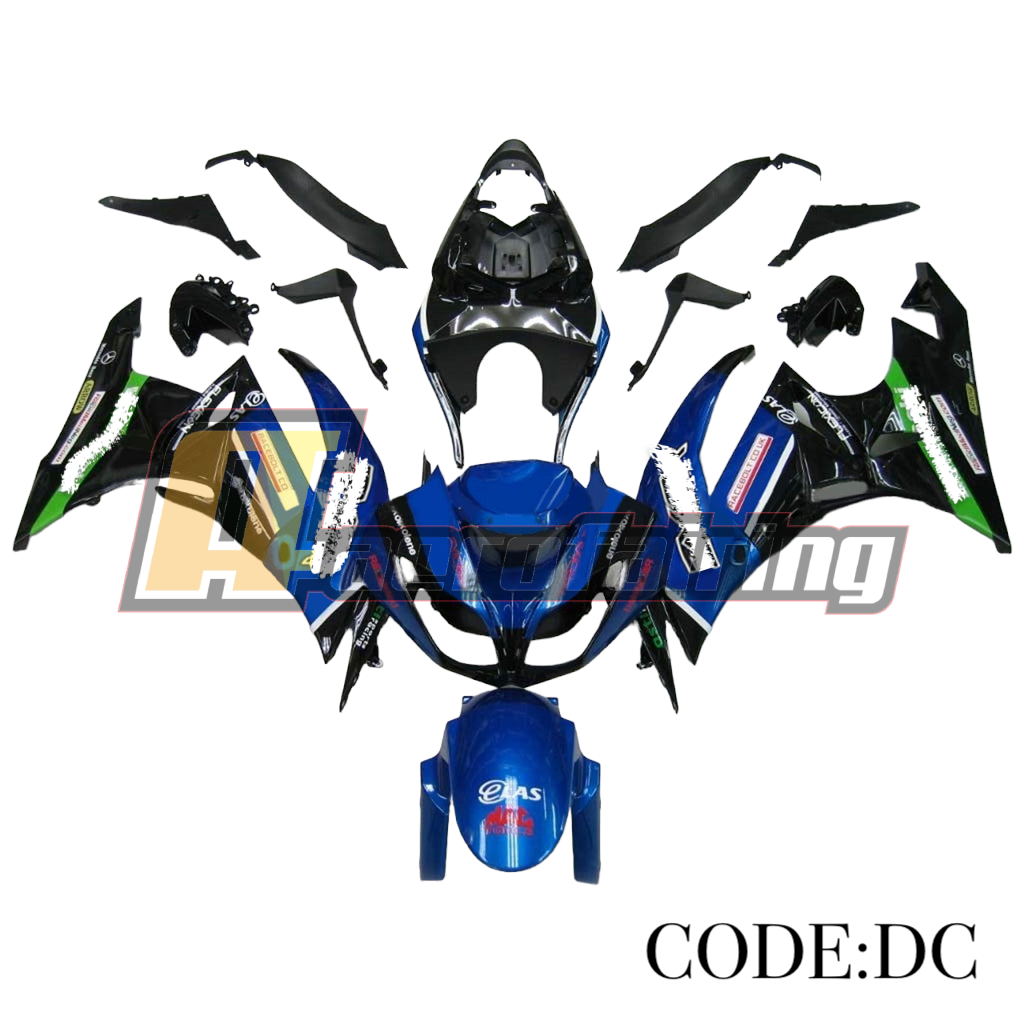 Copy Of Aero-Fairing Kit For Kawasaki Ninja Zx-6R 2009 2010 2011 2012 Kka