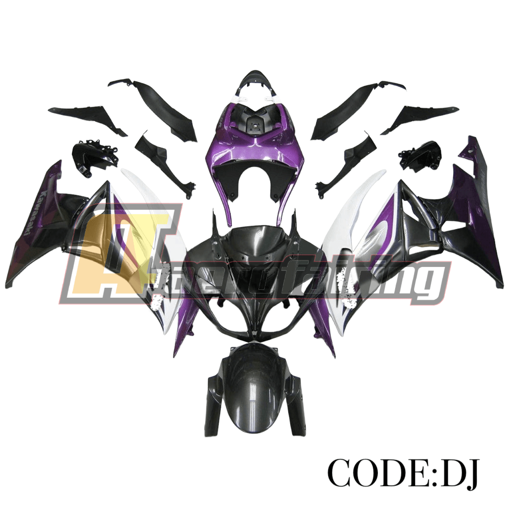 Copy Of Aero-Fairing Kit For Kawasaki Ninja Zx-6R 2009 2010 2011 2012 Kka