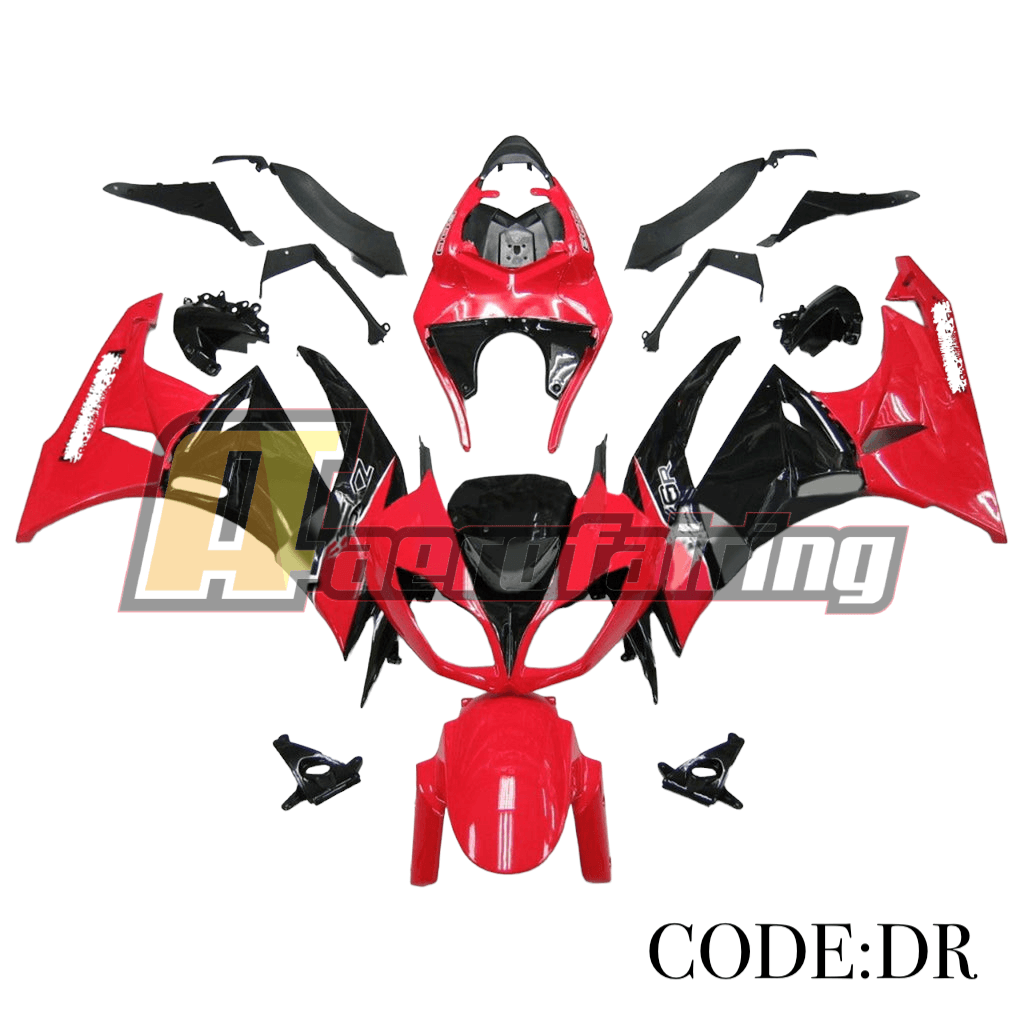 Copy Of Aero-Fairing Kit For Kawasaki Ninja Zx-6R 2009 2010 2011 2012 Kka