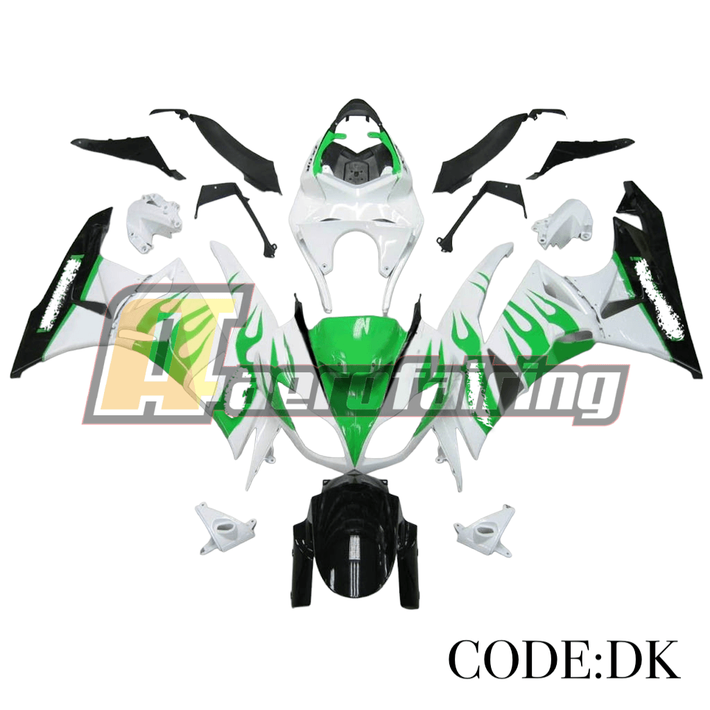 Copy Of Aero-Fairing Kit For Kawasaki Ninja Zx-6R 2009 2010 2011 2012 Kka