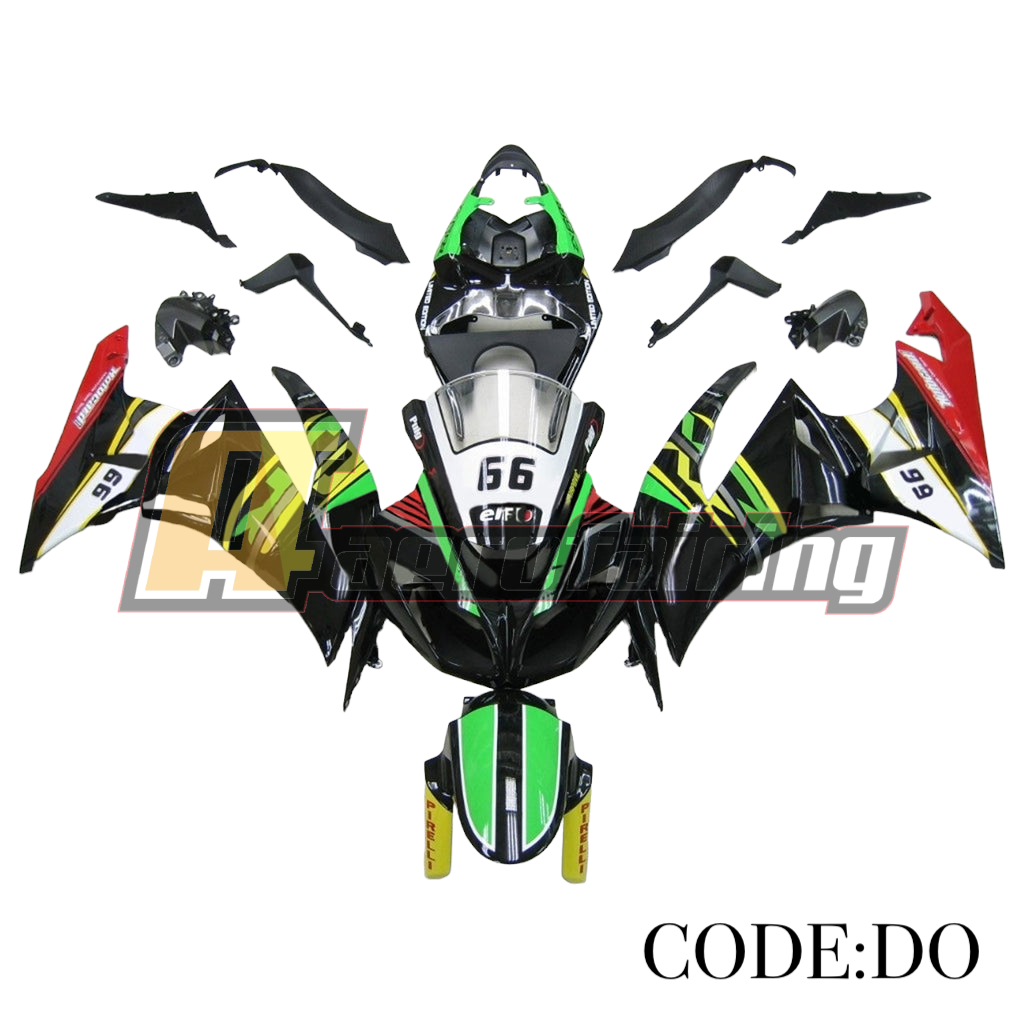 Copy Of Aero-Fairing Kit For Kawasaki Ninja Zx-6R 2009 2010 2011 2012 Kka