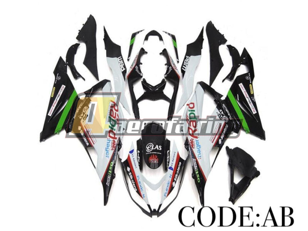 Copy Of Aero-Fairing Kit For Kawasaki Ninja Zx-6R 2013 2014 2015 2016 2017 2018 Kka