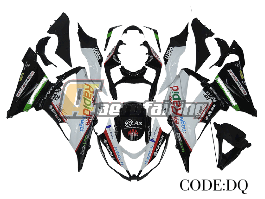 Copy Of Aero-Fairing Kit For Kawasaki Ninja Zx-6R 2013 2014 2015 2016 2017 2018 Kka