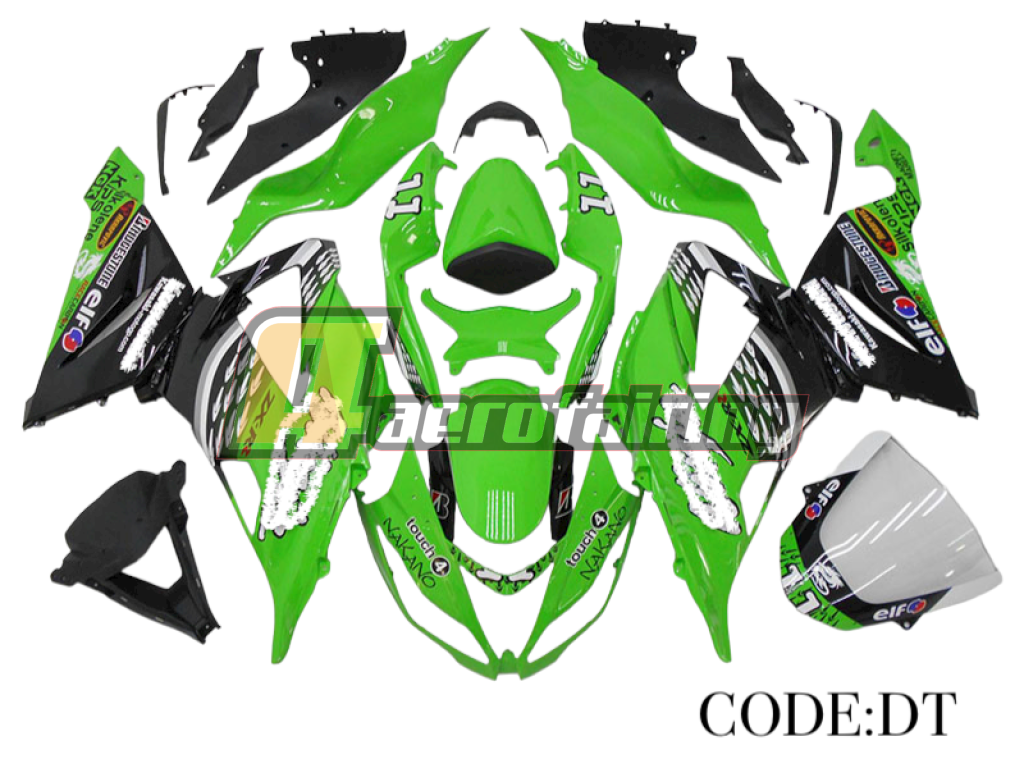 Copy Of Aero-Fairing Kit For Kawasaki Ninja Zx-6R 2013 2014 2015 2016 2017 2018 Kka