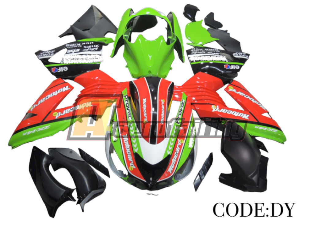 Copy Of Aero-Fairing Kit For Kawasaki Zx-14R Zz-R1400 2006 2007 2008 2009 2010 2011