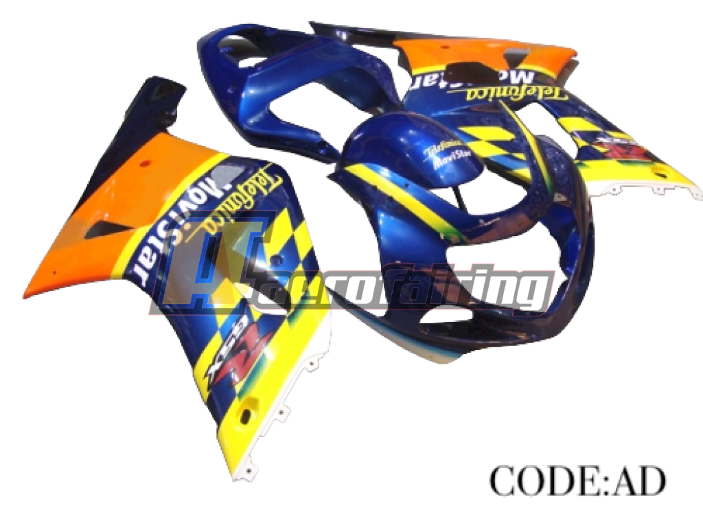 Copy Of Aero-Fairing Kit For Suzuki Gsxr1000 K1 K2 2000 2001 2002