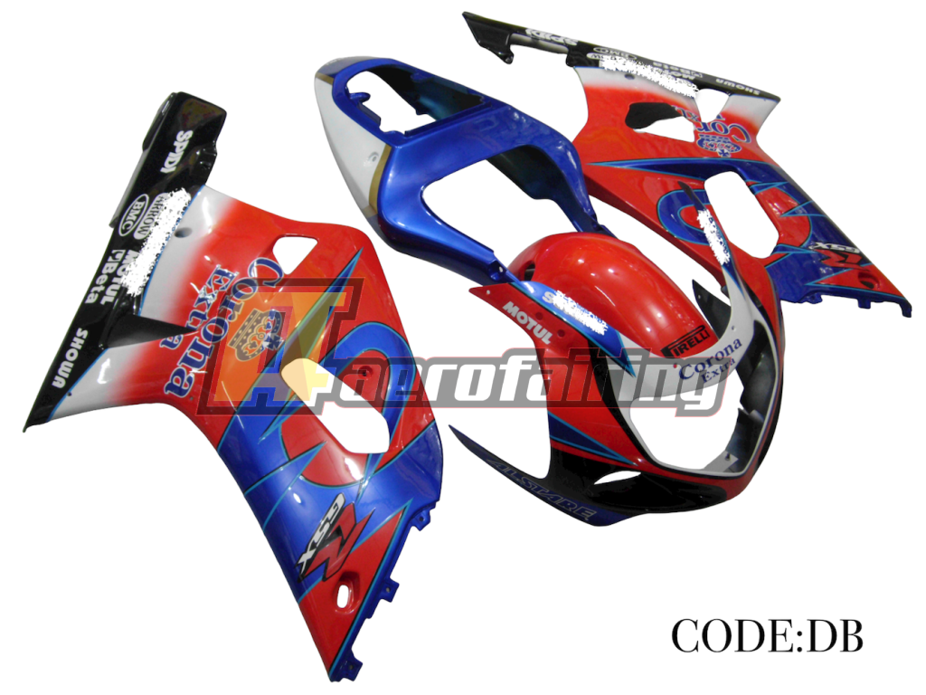 Copy Of Aero-Fairing Kit For Suzuki Gsxr1000 K1 K2 2000 2001 2002