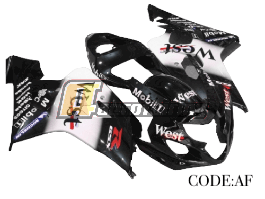 Copy Of Aero-Fairing Kit For Suzuki Gsxr600/750 K4 2004 2005 Kka